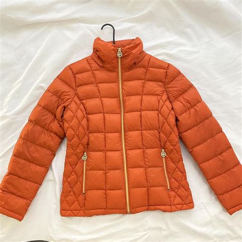 women's michael kors orange jacket|Michael Kors coats outlet.